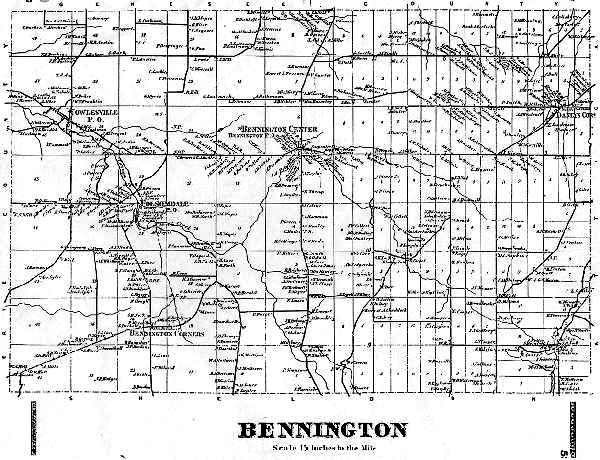 Bennington Map