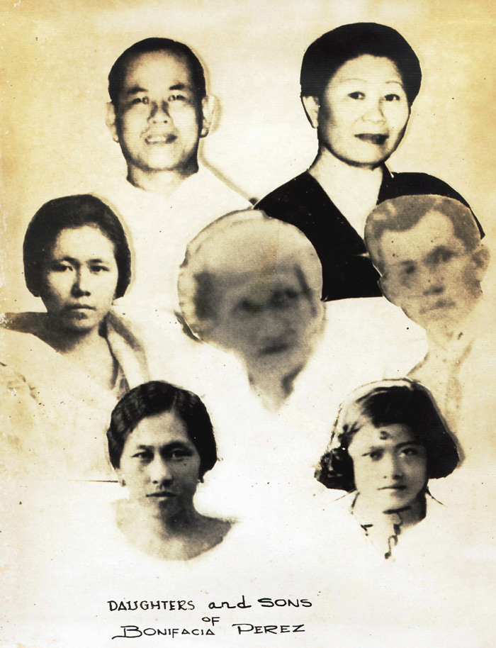 Family of Bonifacia Perez